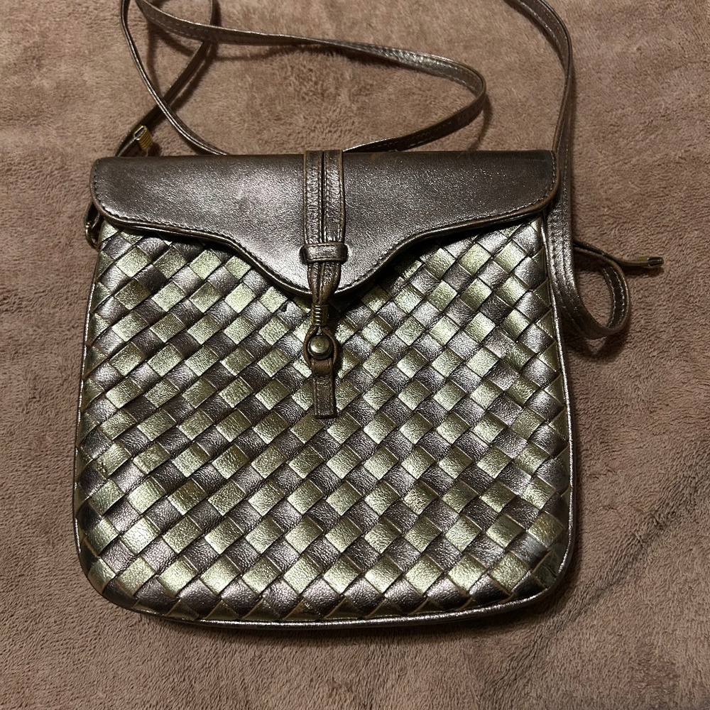 Locatelli  Leather Crossbody Purse Made in Italy